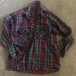 Thick Material Button Down